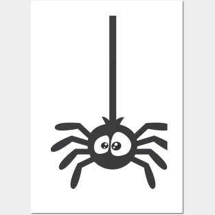 Cute simple spider design for halloween gifts Posters and Art